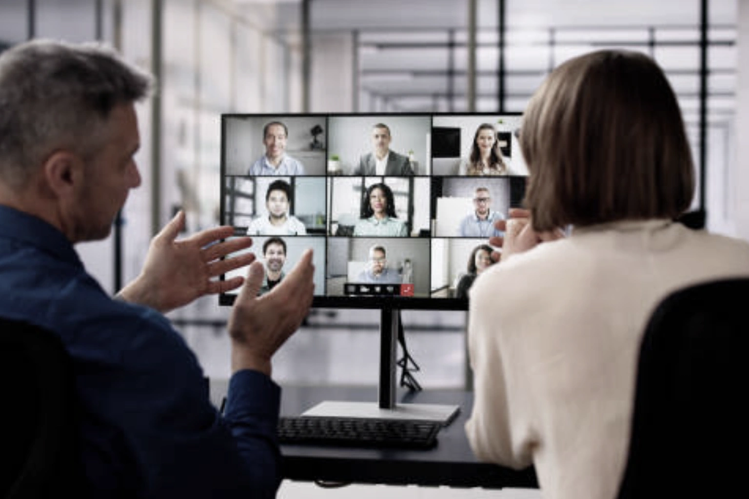 Webinaire organisé par deux collaborateurs